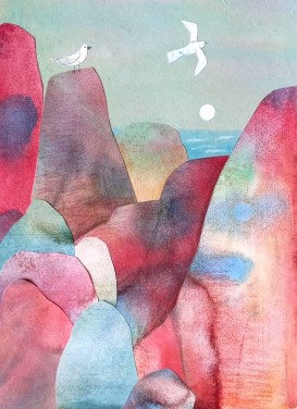 Pink beach